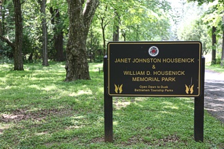 The Janet Johnston Housenick & William D. Housenick Memorial Park